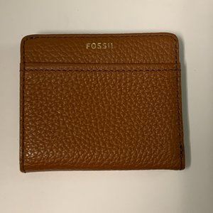LIKE NEW Fossil Tessa Bifold Leather Wallet